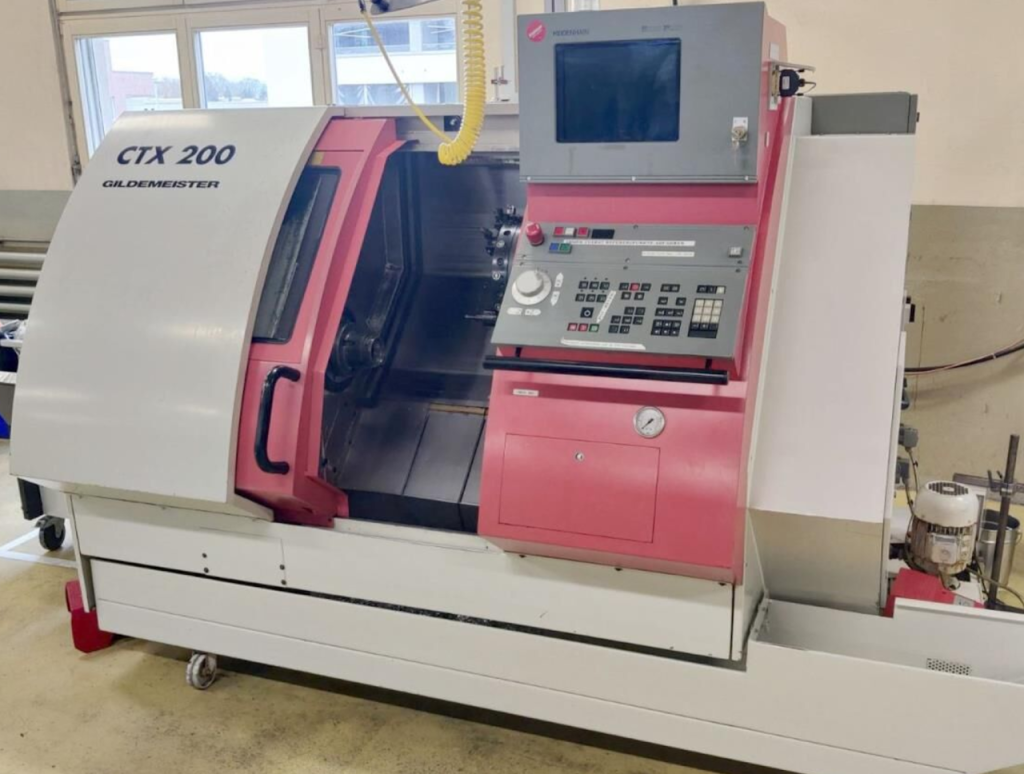 Токарный станок с ЧПУ Gildemeister CTX 200